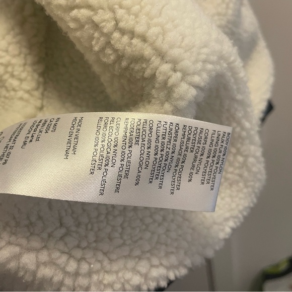 Standard Cloth Sherpa Fleece Lined Coach Jacket, Black mens size Medium - Picture 5 of 5